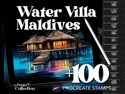 100+ Procreate Water Villa Maldives